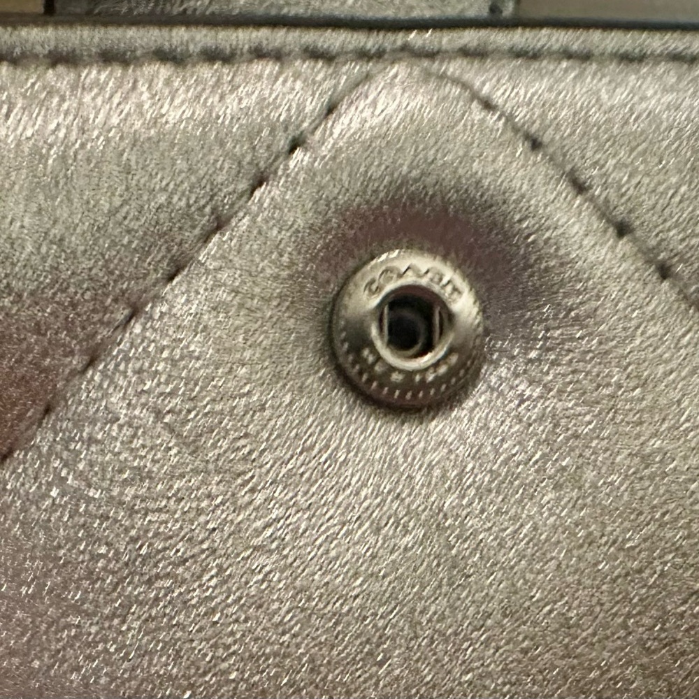 Coach Silver Wallet - Picture 7 of 9